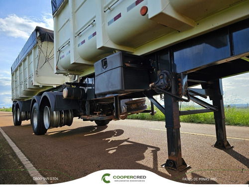 Carreta Bi Caçamba 2014 Noma 20m³+fominha 4 Eixos Lona Fácil