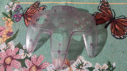 Caracasa Frontal Transparente Control Nintendo 64