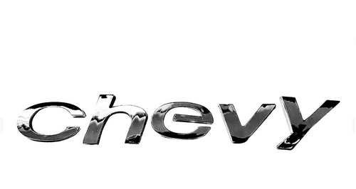 Emblema Texto Chevy, Version C2, Mod. 04, 08 Tipo Original 