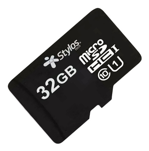 Tarjeta de memoria Stylos Tech STMSD32B con adaptador SD 32GB