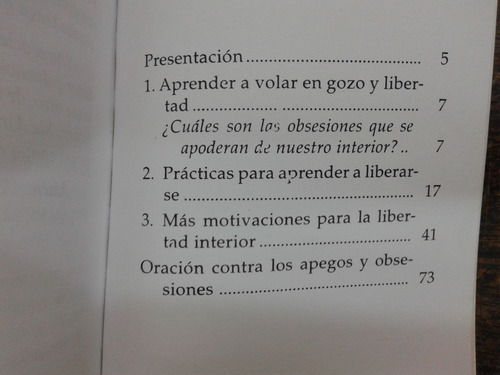 Imagen 3 de 4 de Para Liberarte De Los Apegos Y Obsesiones * Victor Fernandez