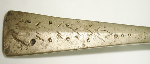 Tenedor Y Cuchillo Antiguo Para Niños