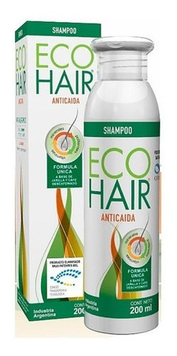 Imagen 3 de 9 de Ecohair Shampoo + Locion Crecimiento Cabello Ecohair