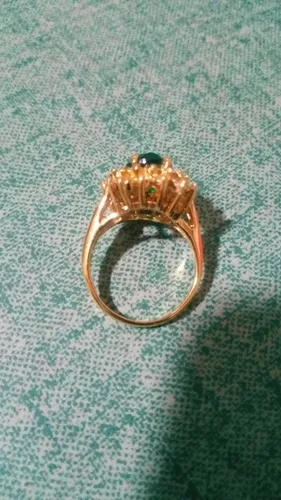 Anillo Enchapado En Oro 18 Hge