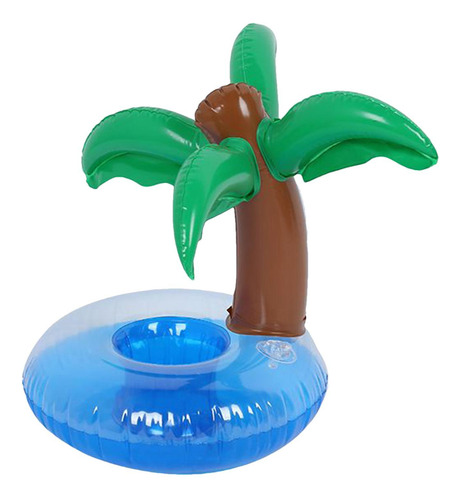 Portavasos Inflable Flotador Para Copas De Bebidas En Piscin