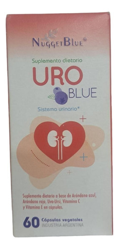 Nuggetblue- Uroblue - Sabor Neiutro X60 Cap