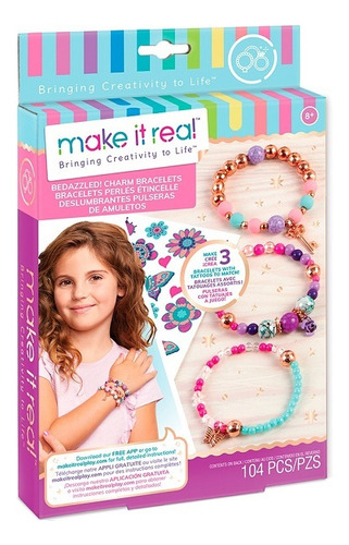 Conjunto Miçangas Kit Crie Suas Pulseiras Fun