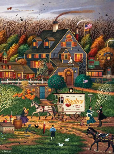 Buffalo Games - Charles Wysocki - Secret Passage Inn - Romp