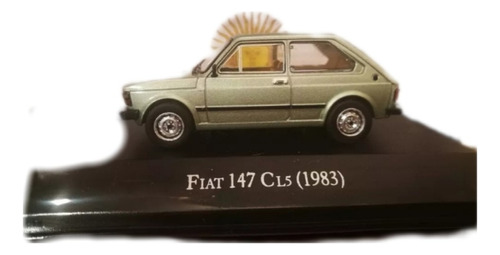 Fiat 147,año 1983, Escala 1:43, Inolvidables Argentinos