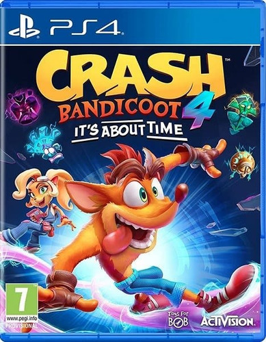 Crash Bandicoot 4 Its About Time Ps4 Nuevo Sellado