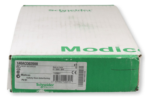 Schneider Modicon 140aco02000 Módulo De Salida Analógica