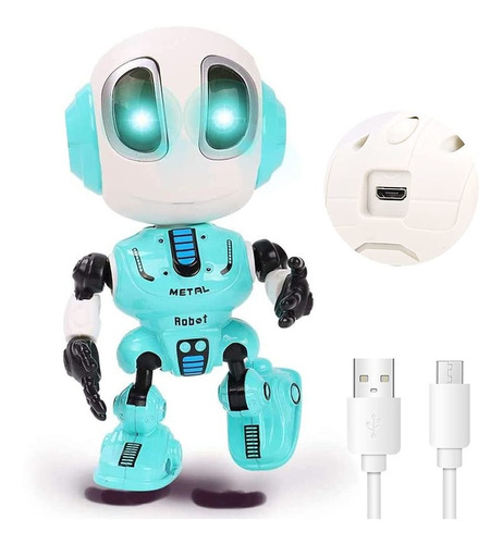 Robots Recargables Actualizados Para Niños, Mini Robot J Rcn