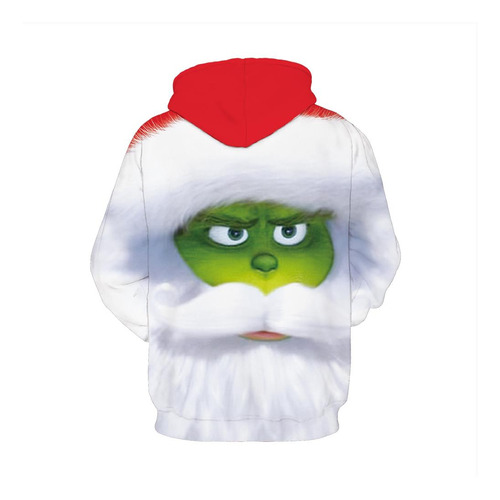 Sudadera Con Capucha Navideña De Ugly Grinch, Suéter Navideñ