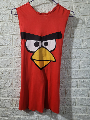 Disfraz  Vestido Angry Bird Talla 10