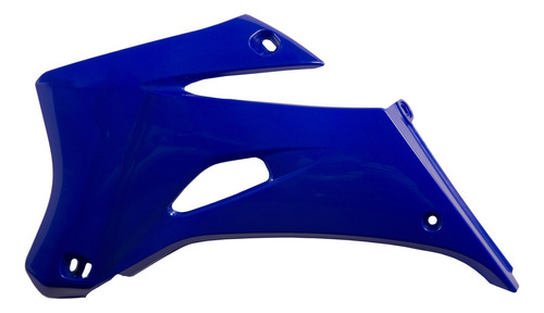 Set De Aletas Radiador Azul Yamaha Wrf 450 2010 - Cafe Race