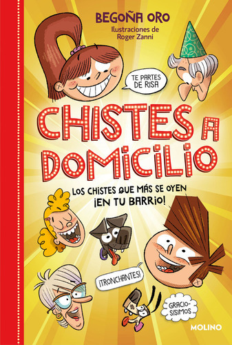 Misterios A Domicilio - Chistes A Domicilio, De Begoña Oro. Editorial Molino,editorial, Tapa Dura En Español