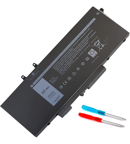 Bateria 4gvmp Para Dell Latitude 5400 5500 5410 5510 E5400