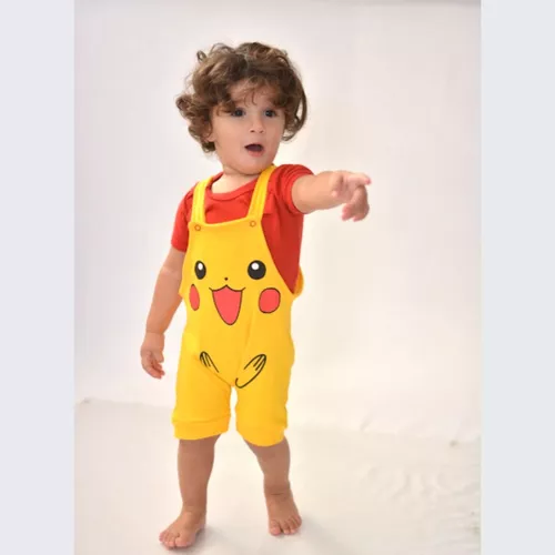 Jardineira Pikachu