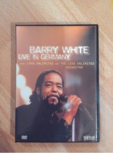 Dvd Barry White Live In Germany Original Impecable Belgrano