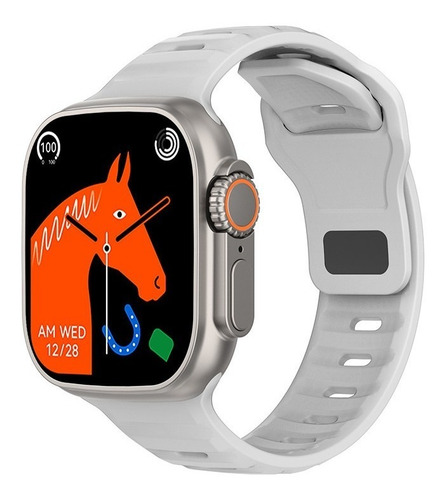 Smartwatch Iwo Dt8 Ultra Com Chamada Bluetooth Nfc