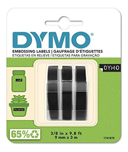 Dymo 3d Etiquetas De Estampado De Plastico Para Rotuladores