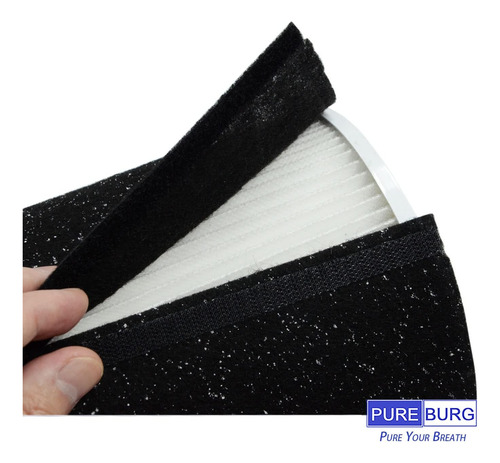 Juego De Filtros Hepa De Repuesto Pureburg (1 Hepa Con 4 ...
