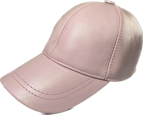 Gorra De Béisbol Con Sombrero De Cuero (rosa)