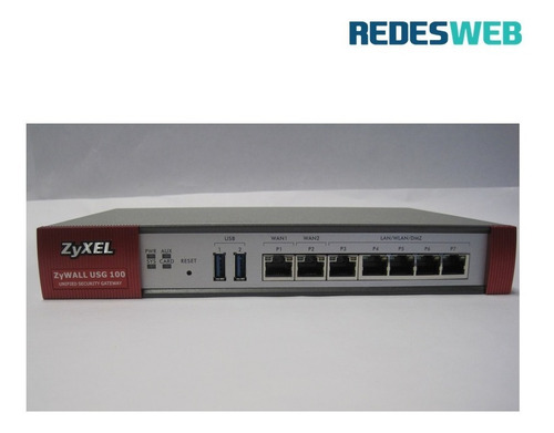Imagen 1 de 9 de Firewall Empresarial: Zywall Usg-100 Zyxel
