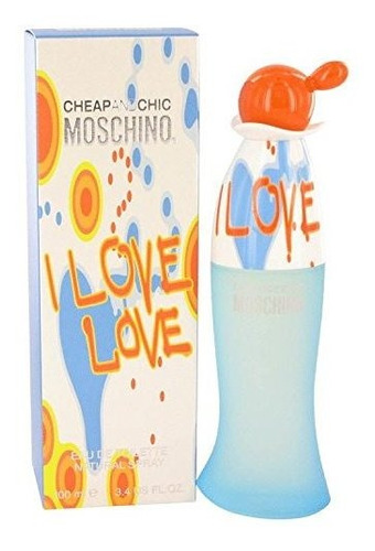 Me Encanta Amor Por Moschino Eau De Toilette Spray 34 Oz Par