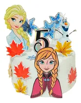 Comprar Adorno Torta Frozen Elsa Olaf Anna Decoracion Cumpleaños