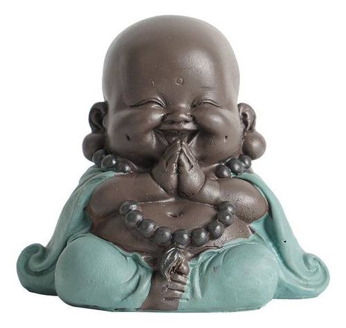 Encantadora Estatua De Buda Sonriente, Adornos, Artesanías X