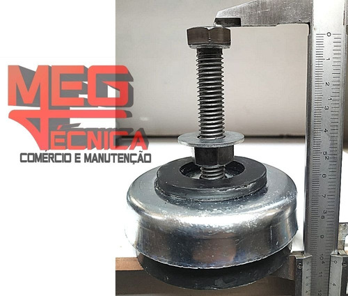 Sapata Ferro Amortecedor Maquina/compressor Vibrastop 12uni
