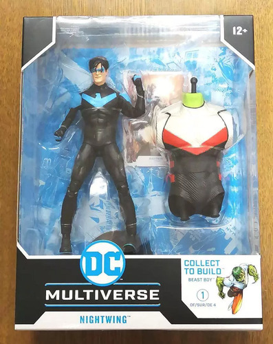 Mcfarlane Nightwing Build Beast Boy Wave 10 Nuevo (Usado)