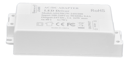 Fuente De Alimentación Led Dc 24v 24w 1a Controlador De Volt