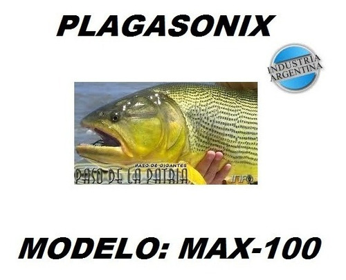 Imagen 4 de 10 de Carnada Electronica Ultrasonica Pesca Max-100 Ind. Argentina