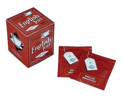 Té New English Teas English Breakfast Tea 10 Saq Inglaterra!