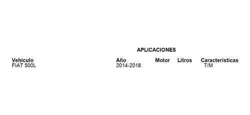Radiador Fiat 500l 2016 Deyac T/m