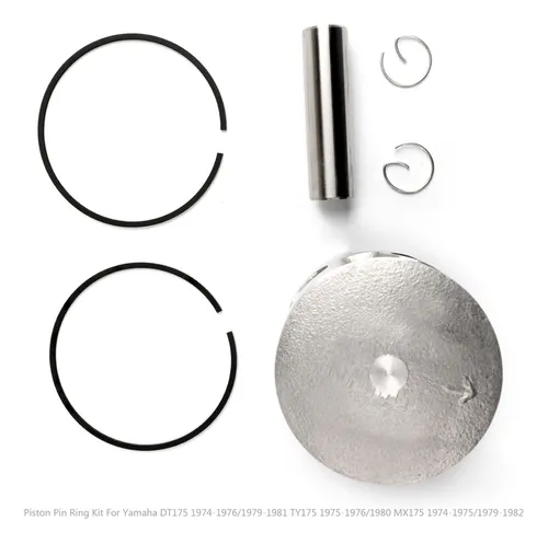 Piston Ring Kit +1.00 For Yamaha 175dt 175 Mx 67,00