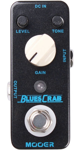 Mooer Blues Crab Pedal De Overdrive