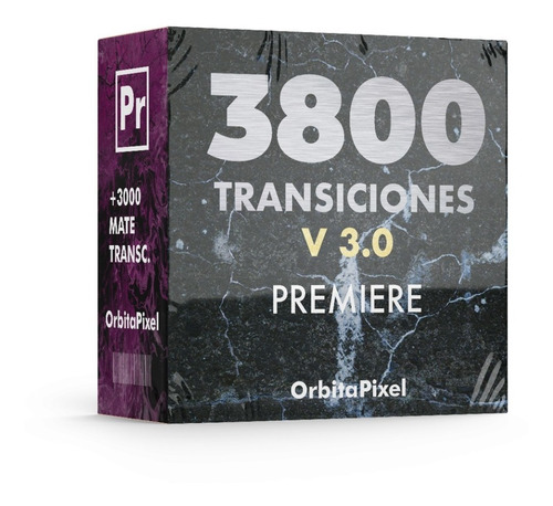 Imagen 1 de 3 de Proyecto Premiere Mega Pack 3800 Transiciones Edición Fx 3.0