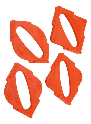 Plantillas De Fresadora Radius Jig, 4 Piezas, Plantilla De B