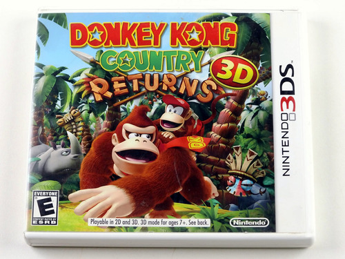 Donkey Kong Country Returns 3d Original Nintendo 3ds