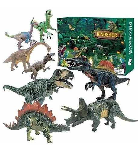 Juguetes De Dinosaurios Gigantes 8 Paquetes,para Niños-toys Juguetes De Dinosaurios Gigantes 8 Paquetes,para Niños-toys
