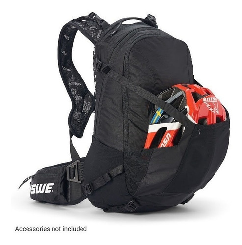 Mochila De Aventura Uswe Shred 16 Carbon Black