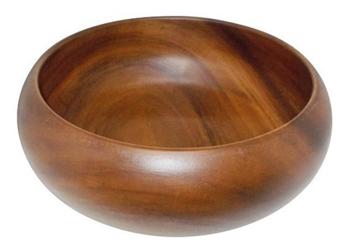 Bowl En Madera De Acacia 35cm Diámetro 13 Altura- Abc Home