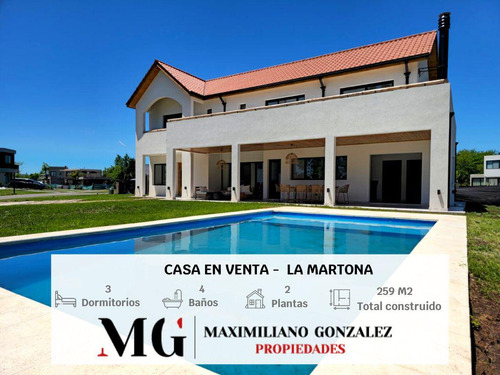 Casa En Venta, Club De Campo La Martona, Cañuelas