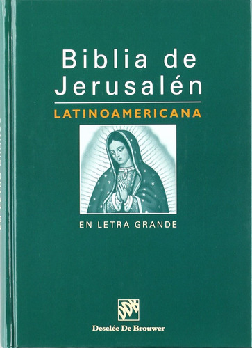 Libro: Biblia De Jerusalen: Latinoamericana En Letra Grande