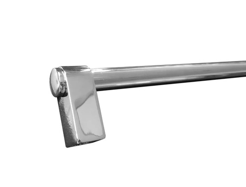 Imagem 3 de 5 de Kit Suporte De Cozinha Porta Talheres 60cm + 6 Ganchos