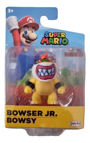 Figura Bowser Jr Bowsy Super Mario Jakks Pacific 