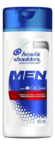 Shampoo Head & Shoulders Old Spice Para Hombres  90ml